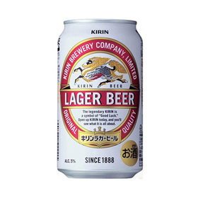 ラガービール　350ml 4,177円(税抜)