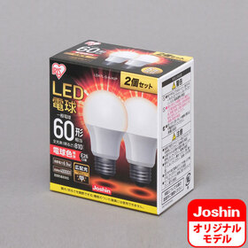 LED電球 一般電球形(LDA7L-G-6JA2P) 1,164円(税抜)