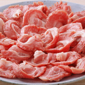 豚もも肉又はかた肉切り落し 98円(税抜)