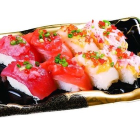彩り4種の溢れ盛り寿司 480円(税抜)