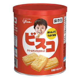 ビスコ保存缶　30枚 397円(税抜)