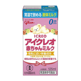 アイクレオ　常温で飲める液体ミルク 187円(税抜)