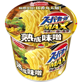 スーパーカップMAX 熟成味噌 148円(税抜)