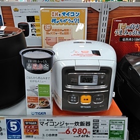 マイコンジャー炊飯器 6,980円(税抜)