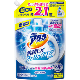 アタック抗菌ＥＸスーパークリアジェルつめかえ特大 328円(税抜)