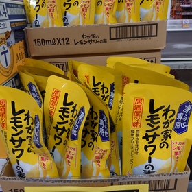 凍らせ専用 レモンサワーの素 169円(税抜)