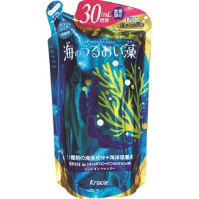 海うるおい藻ウルオイケア増量詰替　リンスインシャンプー 168円(税抜)