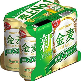 金麦糖質７５％オフ 848円(税抜)