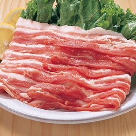 豚肉ばらスライス(解凍) 98円(税抜)