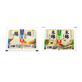 ダブルパック豆腐・絹/木綿 69円(税抜)