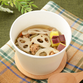 ザクザク根菜の和風スープ 330円(税込)