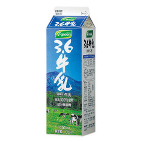 3.6牛乳 193円(税込)
