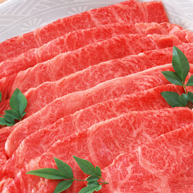 すき焼用牛肩ロース肉スライス 1,180円(税抜)