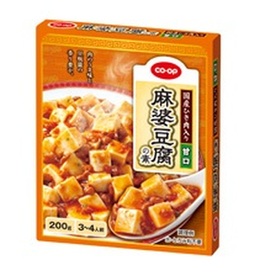 麻婆豆腐の素　甘口 88円(税抜)