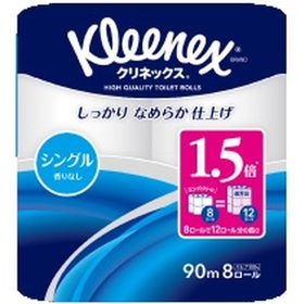 クリネックス1.5倍巻きコンパクト S 437円(税込)