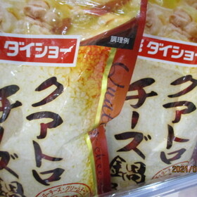 クワトロチーズ鍋スープ 278円(税抜)