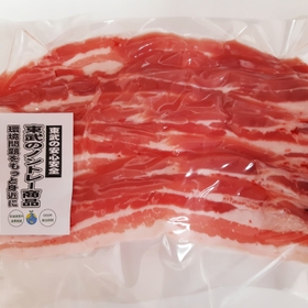 ノントレー　　豚肉バラうすぎり 398円(税抜)