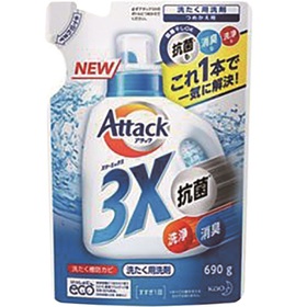 アタック抗菌3X詰替 198円(税抜)