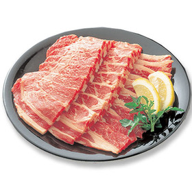 国産牛バラカルビ焼肉用（解凍含む） 598円(税抜)