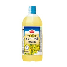 一番搾りキャノーラ油 198円(税抜)