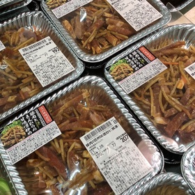 豚肉の信州味噌炒め(解凍) 77円(税抜)