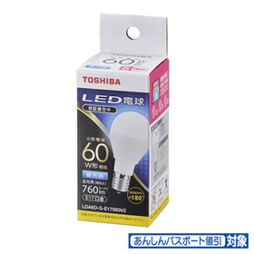 LED電球[LDA6D-G-E17S60V2] 1,628円(税込)