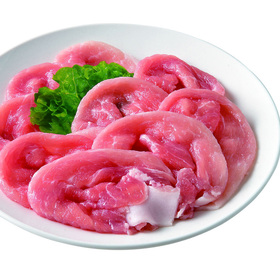 豚モモ肉しゃぶしゃぶ用 111円(税抜)