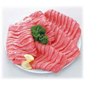 国産豚 もも肉 極うすぎり (1.0～1.5mmカット) 105円(税抜)