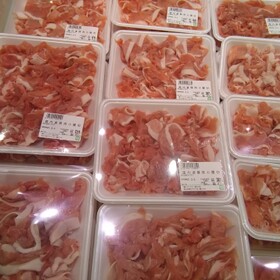 豚肉小間切 128円(税抜)