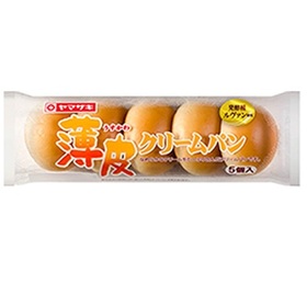薄皮クリ－ムパン 117円(税込)