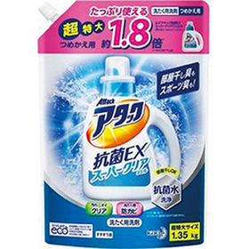 アタック抗菌EX スーパークリアジェル 大サイズ 替 273円(税込)