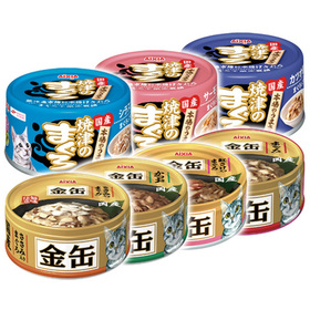 金缶ミニ・焼津のまぐろ　７０ｇ　各種 598円(税抜)