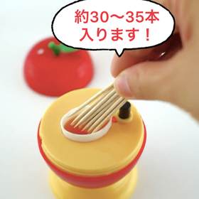 ☆プッシュアップリンゴ爪楊枝ケース☆ 110円(税込)