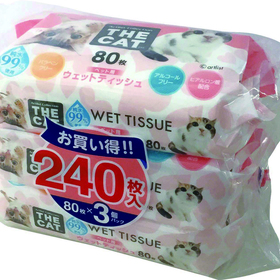 THE CAT ウェットティッシュ 382円(税込)