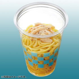 冷たいラーメンカップ　黄金鶏塩 160円(税込)