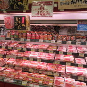 お肉のよりどりセール 1,080円(税込)