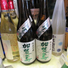 加賀鳶　純米吟醸　生原酒 1,422円(税込)