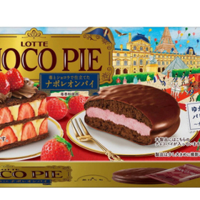 プチチョコパイ　苺とショコラで仕立てたナポレオンパイ 194円(税込)