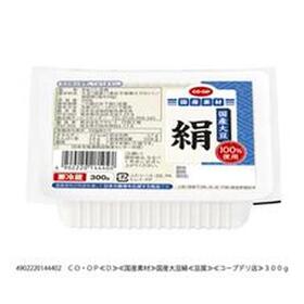 国産大豆　絹豆腐 95円(税込)