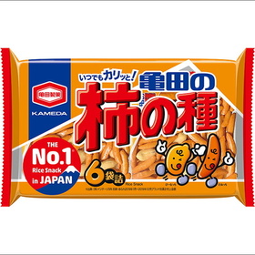 亀田の柿の種６袋詰 181円(税込)