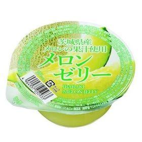 茨城県産メロンの果汁使用メロンゼリー 138円(税込)