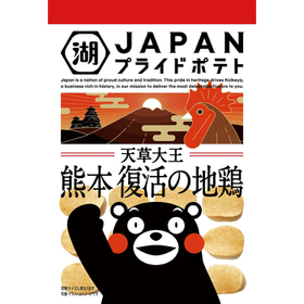 JAPANプライドポテト 熊本 復活の地鶏 116円(税込)