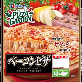 ピザガーデン・ベーコンピザ 214円(税込)