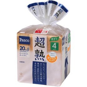 超熟食パン 4枚 150円(税込)