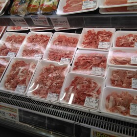 豚肉小間切 117円(税込)