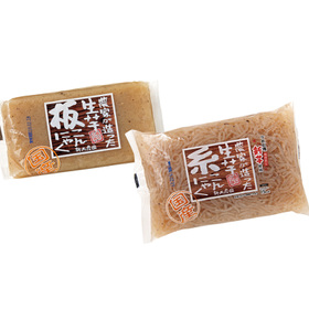 ●オリジナル生芋板こんにゃく２８０ｇ●オリジナル生芋糸こんにゃく２５０ｇ 95円(税込)