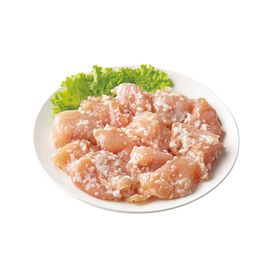 国内産若鶏ムネ肉の塩糀漬 322円(税込)