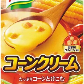 クノール カップスープ コーンクリーム・つぶたっぷり・ポタージュ 279円(税込)