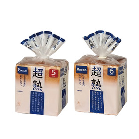 超熟5枚切・6枚切食パン 108円(税込)
