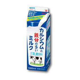 カルシウムと鉄分の多いミルク 171円(税込)